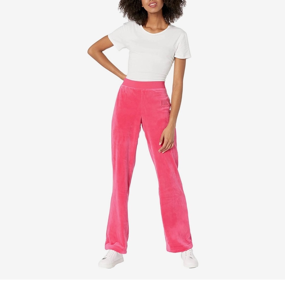 Juicy Couture Women’s Plus Size Velour Pink Track Pants Size 2X NWT